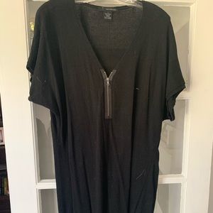 Calvin Klein Short Sleeve Sweater Dress
